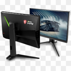 Optix Nxg25 - Msi Oculux Nxg251r 24.5, HD Png Download - pc monitor png