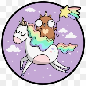 Unicorn Gopher, HD Png Download - twitter buttons png