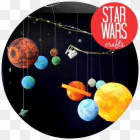 Star Wars Crafts - Star Wars Planets Solar System, HD Png Download - may the fourth be with you png