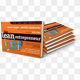 Lean Entrepreneur Brant Cooper, HD Png Download - lean.png