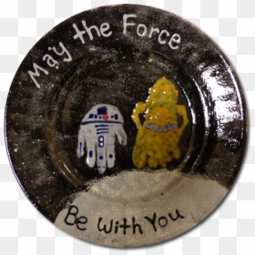 Starwarsplate - Badge, HD Png Download - may the fourth be with you png