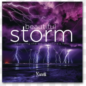 Beautiful Storm Book Cover 03 - Poster, HD Png Download - lightning storm png