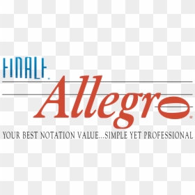 Finale Allegro Logo Png Transparent - Calligraphy, Png Download - finale png