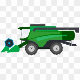 Harvester, Tractor, Agriculture, Farm, Farming - Off-road Vehicle, HD Png Download - farming png