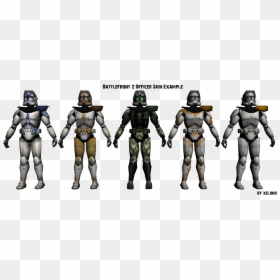 Battlefront 2 Clone Officer Skins, HD Png Download - clone png