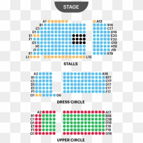 Fortune Theatre Seating Map - Fortune Theatre London Seating Plan, HD Png Download - fortune png
