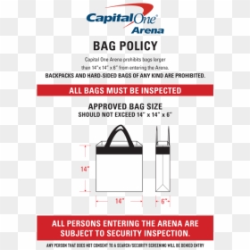 Capital One Arena Bags, HD Png Download - capital one png