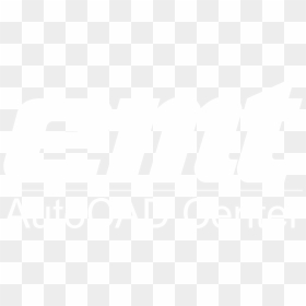 Emt Autocad Center Logo Black And White - Johns Hopkins Logo White, HD Png Download - emt png