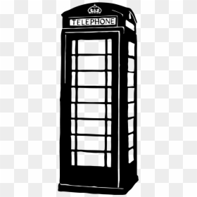 Phone Booth - Public Phone In England, HD Png Download - booth png