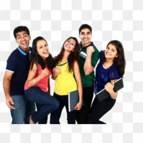 Teenager / Adolescence - Indian College Students Png, Transparent Png - teenagers png