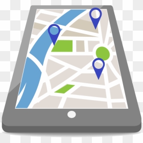 Image Of State Of Georgia Locations On A Tablet Map - Search Engine Optimization, HD Png Download - state of georgia png