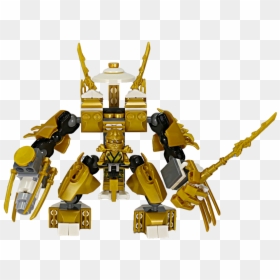 The Mech Artifex Lego Fire Of Creation Clipart - Lego Ninjago Lloyd's Golden Mech, HD Png Download - mecha png