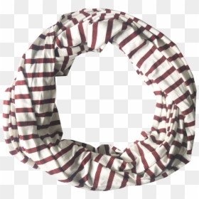 Scarf, HD Png Download - red stripes png