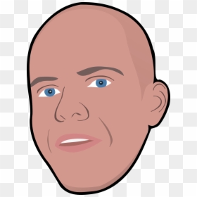 Bald Head Man Clipart, HD Png Download - dude png
