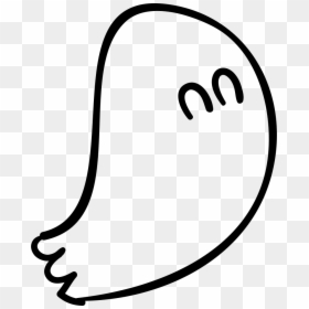 Transparent Halloween Ghost Png - Ghost Halloween Outline Png, Png Download - fantasma png