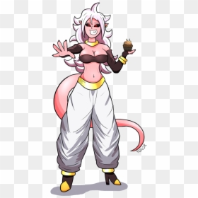 Majin Dbz Android 21 , Png Download - Androide Numero 21, Transparent Png - majin png
