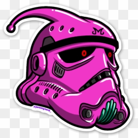 Majin Buu Trooper Sticker, HD Png Download - majin png
