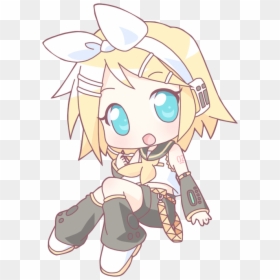 Vocaloid ^^ - Rin Kagamine Chibi Png, Transparent Png - rin png