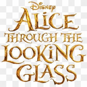 No Looking Png - Disney Alice Through The Looking Glass Logo, Transparent Png - att png