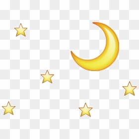 Transparent Galexy Png - Stars Transparent Aesthetic Moon, Png Download - moons png
