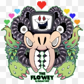 Illustration, HD Png Download - omega flowey png