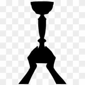 Silueta, Trofeo, Negro, Símbolo, Ganar, Emblema, Premio - Silhouette, HD Png Download - trofeo png