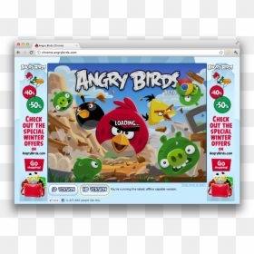 Angry Birds App, HD Png Download - angry birds slingshot png