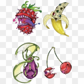 Wild Fruit Cartoon, HD Png Download - victreebel png