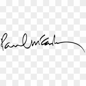 Paul Mccartney Signature - Paul Mccartney Signature Png, Transparent Png - paul mccartney png