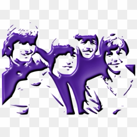 John Lennon And Paul Mccartney Watched George Harrison - Beatles Christmas, HD Png Download - paul mccartney png