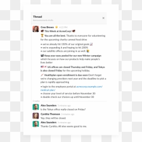 Slack Announcements, HD Png Download - seemsgood png