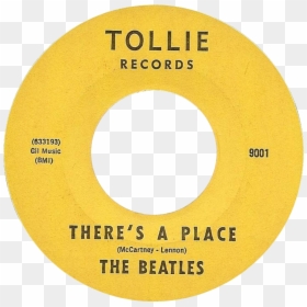 There"s A Place By The Beatles Side-b Us Vinyl - Beatles There's A Place, HD Png Download - paul mccartney png
