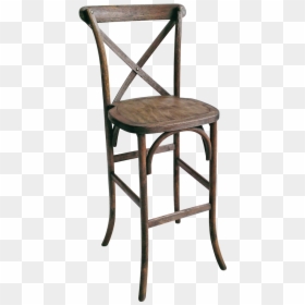 Wood Cross Back Bar Stools, HD Png Download - drift wood png