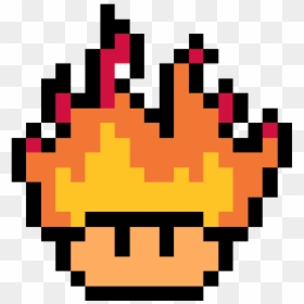 Retro Mario Mushroom, HD Png Download - colossal titan png