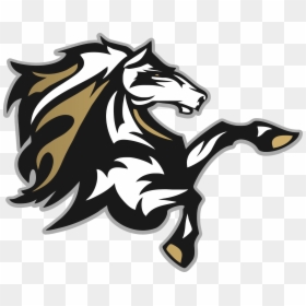 Transparent Mustang Logo Clipart - Bronco Horse Logo, HD Png Download - stallion png