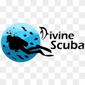 Divine Scuba - Graphic Design, HD Png Download - scuba png