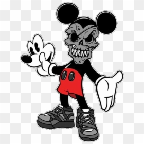 Camisetas De Caveira Do Mickey Clipart , Png Download - Mickey Mouse Wallpaper Dead, Transparent Png - camisetas png