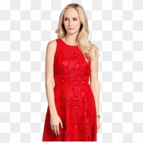 Png, Transparent, And Candice Accola Image - Candice Accola In Dress, Png Download - caroline forbes png