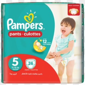 Pampers Baby Dry Pants 6, HD Png Download - pampers png