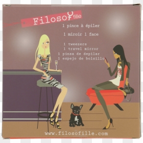 2 Pieces Beauty Kit, HD Png Download - espejo png