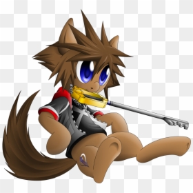 Cartoon, HD Png Download - kingdom key png