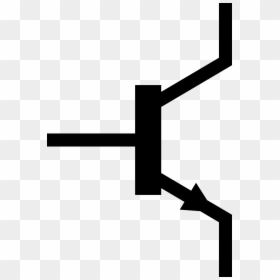 Transistor Symbol Circuit, HD Png Download - transistor png