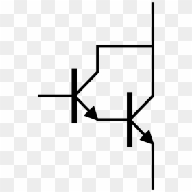 Darlington Transistor Clipart , Png Download - Darlington Transistor, Transparent Png - transistor png