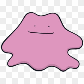 Ditto Pokemon Character Vector Art - Pokemon Dream World Ditto, HD Png Download - ditto face png