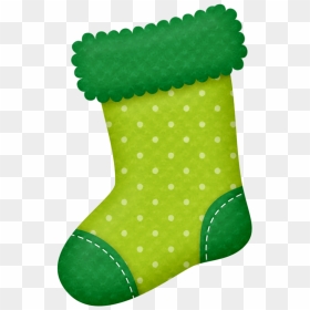 Transparent Christmas Stockings Png - Green Christmas Stocking Clipart, Png Download - stockings png