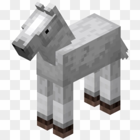 Minecraft Horse Black And White, HD Png Download - stockings png