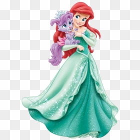 Disney Princess Ariel And Pet, HD Png Download - princess png