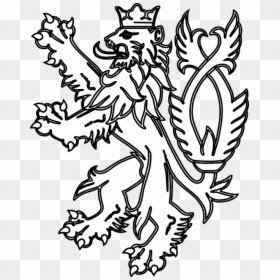 English Lion Coat Of Arms, HD Png Download - tongue png