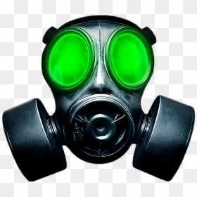 Green Gas Mask Png, Transparent Png - gas mask png