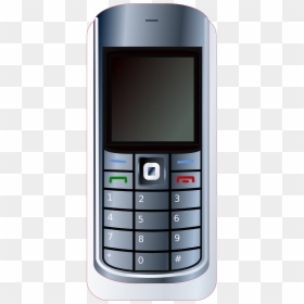 Cell Phone Clipart, HD Png Download - cellphone png
